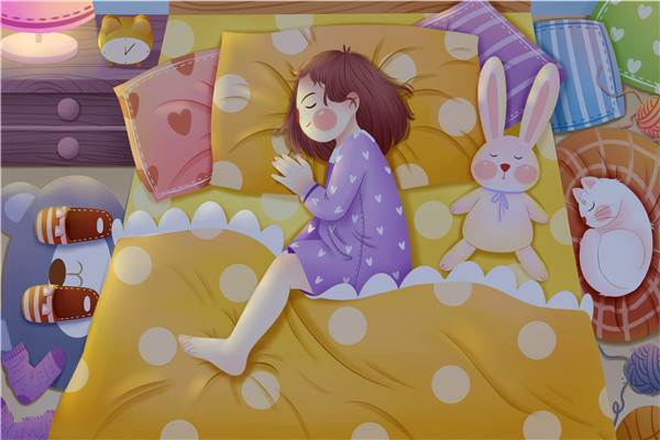 摄图网_401692501_世界睡眠日小女孩手绘插画（企业商用）_副本.jpg