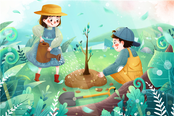 1631662508388529.jpg 摄图网_401680675_清新植树节孩子们种树春季环保插画(企业商用).jpg