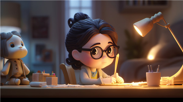1689405446115293.jpg 摄图网_402479872_在台灯下戴眼镜办公学习的卡通女孩(企业商用)_副本.jpg